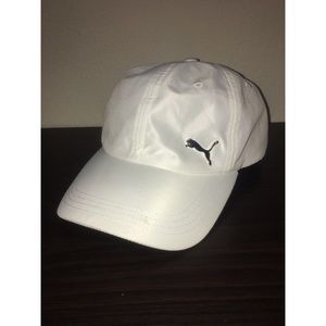 White Puma Strap-Back Hat